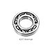 METALLIXITY Deep Groove Ball Bearings (6207, 35mm x 72mm x 17mm) 1Pcs, Chromium Steel Open Type Industrial Bearings - for Industrial Micro Motor
