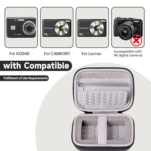 Funda rígida para cámara digital compatible KODAK PIXPRO FZ55 miniatura 2