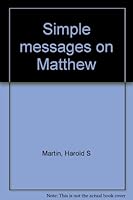 Simple messages on Matthew B0006RHRT4 Book Cover