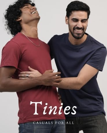 Image of Men's Cotton Crew Neck T-Shirt Combo (Set of 3) Plain Solid Half Sleeve Regular Fit T-Shirt, Cotton, Casual, Comfortable & Stylish