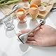 Eggs Hartei-Cracker Cracker Eieröffner,Eier Eierköpfer Edelstahl Shell,Eierknacker-Trennwerkzeug Tool Topper Eierschäler Eierkopf,Sollbruchstellenverursacher Ei,Eierschalensollbruchstellenverursacher