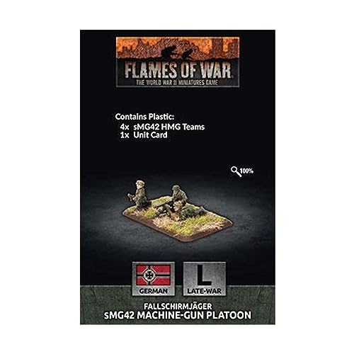 Flames of War: Late War: German: Fallschirmjager HMG Platoon (GE770)