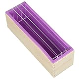Los moldes tipo barra o pan son perfectos para remolinos en la olla porque el patrón se forma durante el vertido. Este estilo también se recomienda para capas y para verter dos colores uno al lado del otro a lo largo.