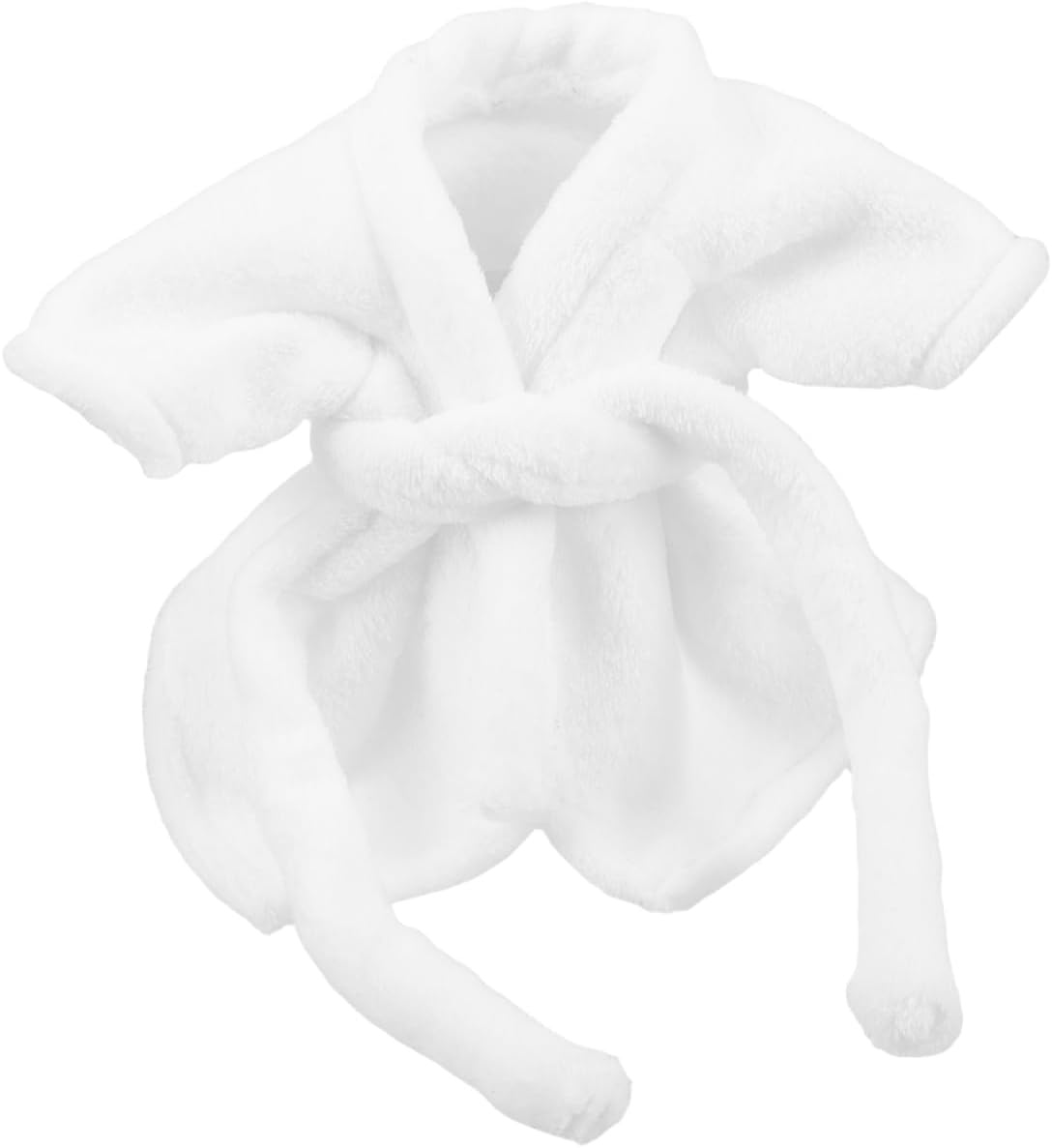 KOMBIUDA Stuffed Animal Robe Mini Bear Dolls Soft and Comfortable Bath Doll Accessories for Dollhouse Bathroom Props and Dress