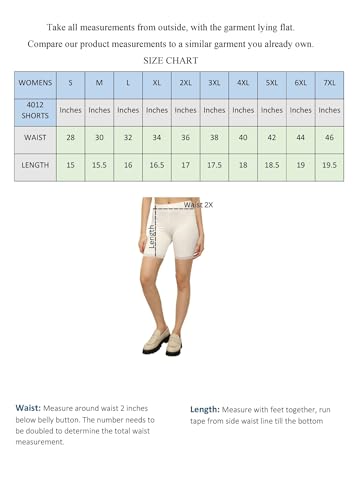 Image of ESPRESSO Women's Viscose Lycra Shorts for Under Dresses (Regular and Plus Size)
