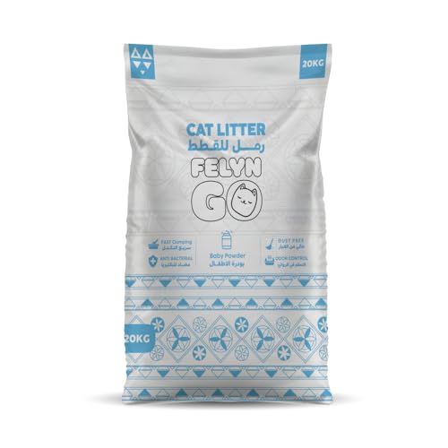 Felyn Go Cat Litter Baby Powder 20KG