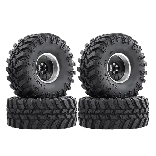 RC�J�[�p�^�C�� For Axial For Capra For Wraith For Traxxas For TRX4 Gen8 For Everest Gen 7�p Pro2.2�^�C����2.2�r�[�h���b�N�z�C�[���A12mm�Z�p�����ARC�J�[�p�[�c(Bl