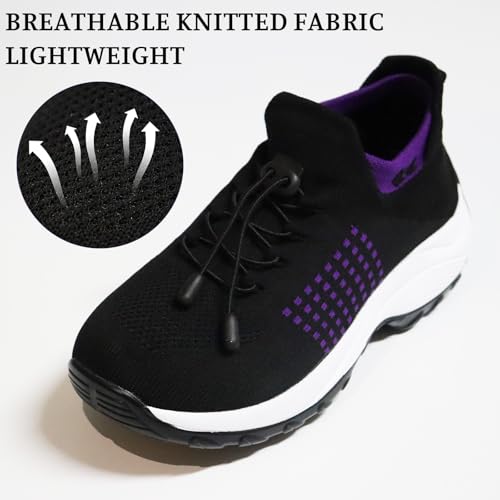 Comfort Wear Orthowear Shoes for Women, Orthopedic Shoes for Women Breathable Comfortable Plantar Fasciitis Ortho Sneakers Running Walking Non Slip Stretch Cushion Comfortwear Shoe4