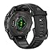 Garmin Fenix 8 AMOLED Sapphire 43mm GPS Smartwatch (Black/Pebble Gray) Bundle with Rapid Charge Wireless Accessory (2 Items)