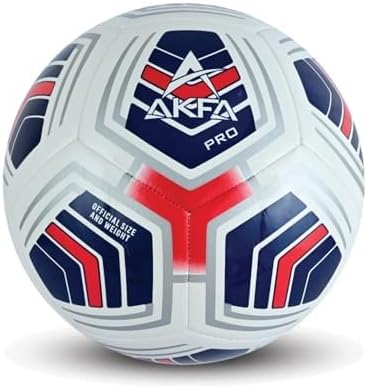 AKFA Pro Soccer Ball Size 5 – Match & Training Ball | Premium TPU, Machine-Stitched, SR Winded Bladder | Durable Outdoor Play - Image 8