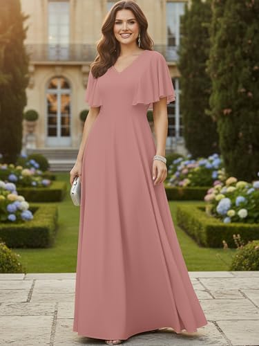 Image of KOH KOH Womens Long Elegant Bridesmaid Evening Cocktail Modest Maxi Dress