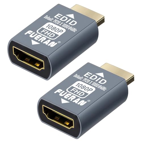 Émulateur HDMI EDID 1080P 60Hz résout les coupures de signal sur extendeurs et Mac