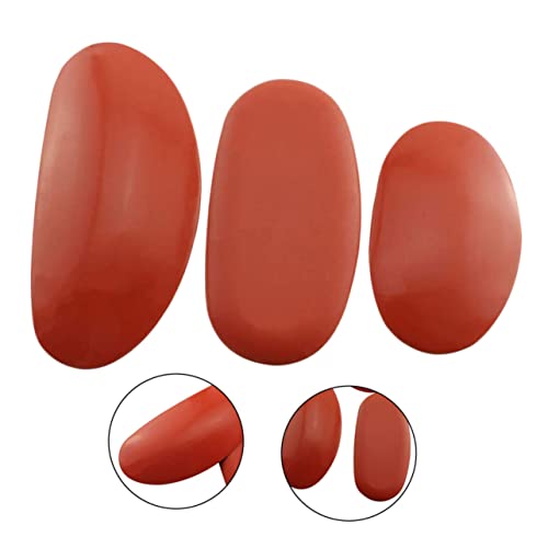 TEHAUX 1 Conjunto 3 Unidades Raspador De Borracha Suprimentos Para Artistas De Costelas De Cerâmica