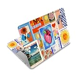 PLIGREAT Laptop Skin Aufkleber Mit Kunstposter Muster Zuschneidbar Universalgröße Passend Für 12'...