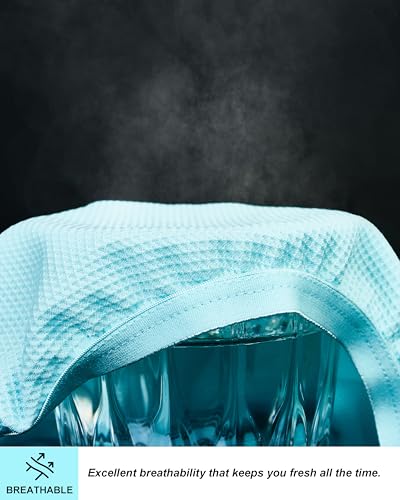 Nutria Womens Bikini Brief Quick Dry Travel Underwear 5-Pack Mesh Hiking Panties Activewear Stay Fresh D013