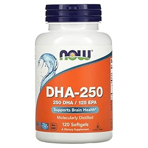 Now Foods DHA-250, 120 Sgels