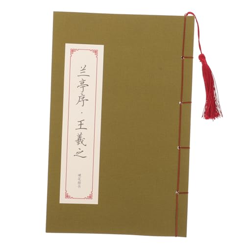 HOMSFOU Cuaderno de Práctica de Escritura Libro de Caligrafía para Estudiantes Ejercicios de Caligrafía y Herramienta de Escritura con Poesías Clásicas para Principiantes