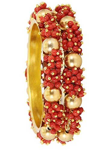 Image of NMII Metal and Zircon Studded Kadaa set for Women /Girls