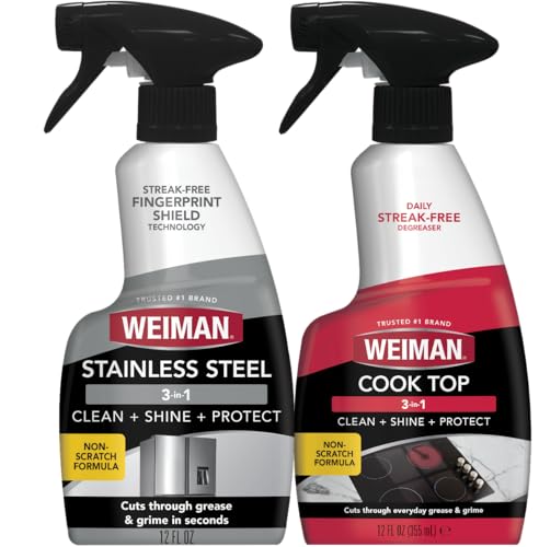 Weiman Stainless Steel & Cooktop Daily Cleaner