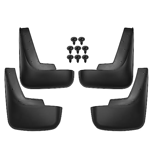 Image of ACROPIX Car Front and Rear Mud Flaps Splash Guards Fit for Toyota Camry - Pack of 12 Black