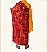 Zzooi Chinese Style Monk's Gown Cassock Monk Robe for Conduct Religious Rite or Performance