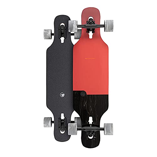 RAM Longboard Komplettboard Holzboard Kinder Erwachsene Deck ABEC 9 Ahorn...