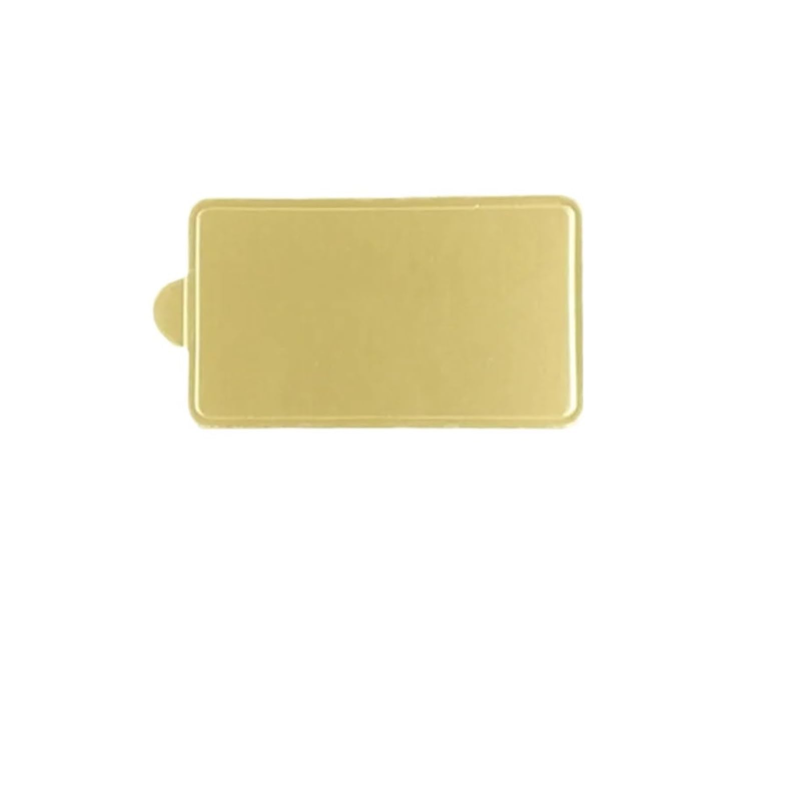 Sottotorta Tondo 100 Pezzi/Confezione di Mini vassoi for Torte in Cartone for Cupcake e Dessert(90x50mm)