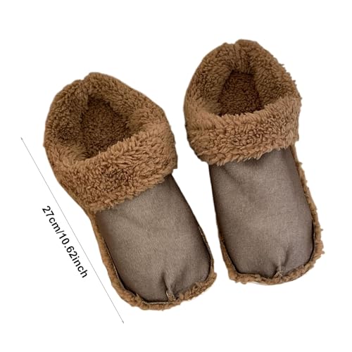 Palmilhas quentes, inserções de chinelo,1 par de inserções de sapato quentes de pelúcia - Forros pel