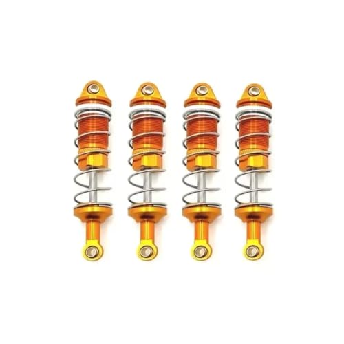 Accessoires jouets RC voiture 1/10 pièces amélioration amortisseur hydraulique métal jaune PTG-2