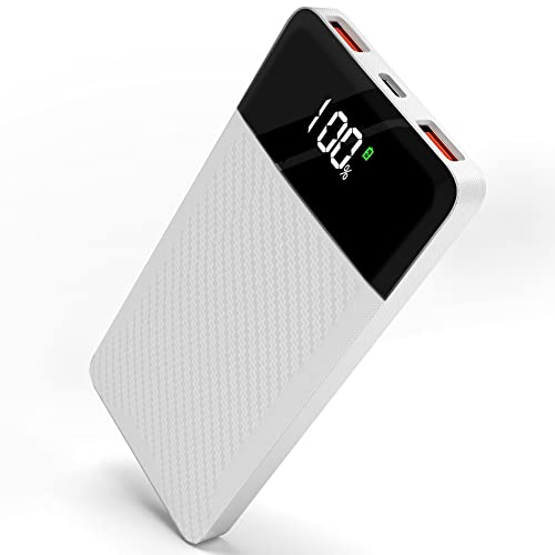 Jpeoaybi Portable Charger，10000Mah Power Bank With Led Digital Display，2 Usb 1Type-C Pd 37W Fast Charging Battery Compatible With Most Electronic Devices On The Market #TOP11