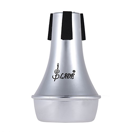 ammoon Mini Ligero Practica Trumpet Straight Silenciador Silencioso Sordina Material ABS