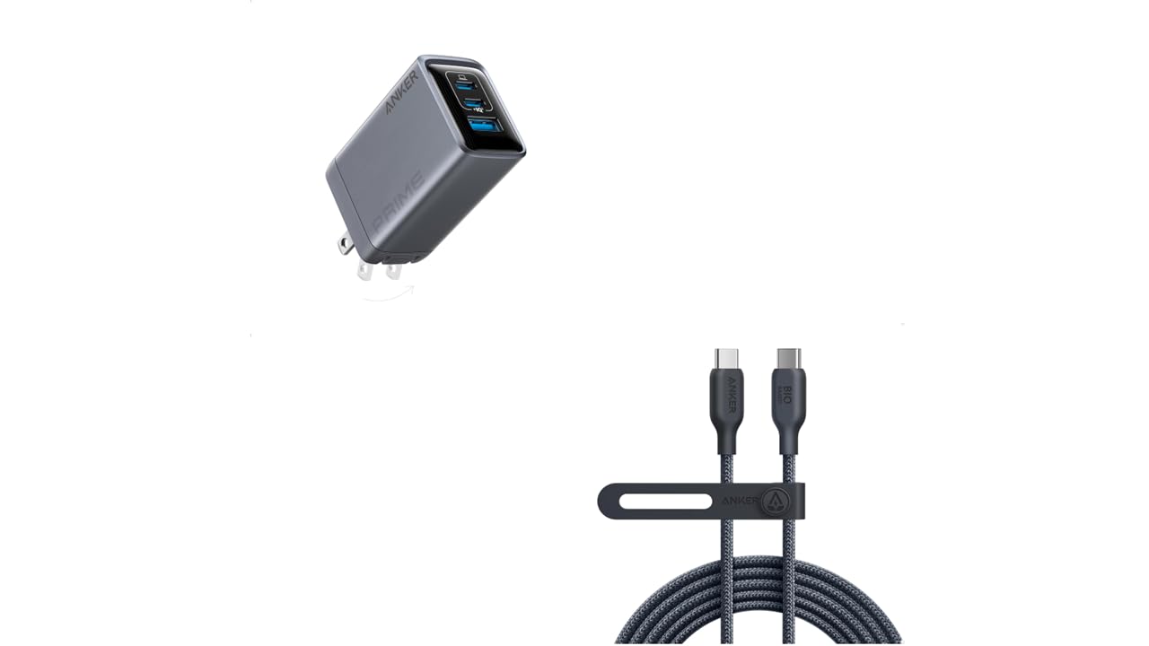 Amazon.com: Anker Prime Charger, 100W 3-Port GaN USB C Charger