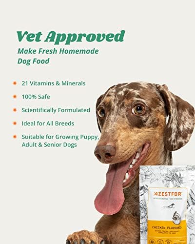 Azestfor Homemade Dog Food Supplement Dog Vitamins Made in USA Add to Holistic Whole Food Diets Raw BARF All Breeds Puppy Adult 16oz Powder 3 Azestfor Homemade Dog Food Supplement Dog Vitamins Made in USA Add to Holistic Whole Food Diets Raw BARF All Breeds Puppy Adult 16oz Powder