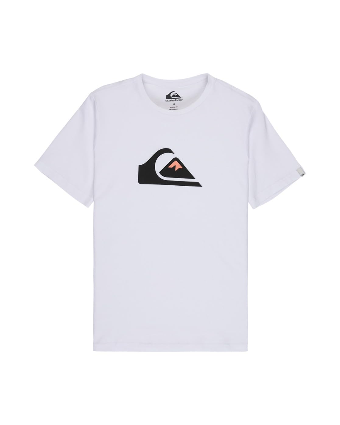 Quiksilver Boys Comp Logo Yth T-Shirt, White, 16 Years EU