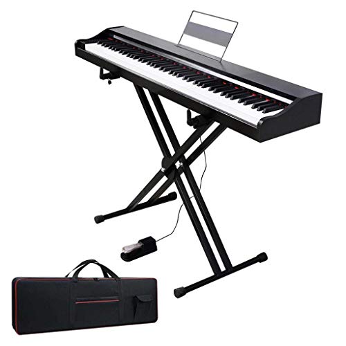 yankai 88 Clavier Électronique Portable Piano Électrique Portable, Piano Électrique Droit Domestique, Support Pliant… - Les Beatles, Paul McCartney, John Lennon, RIngo Starr, George Harrison yankai 88 Clavier Électronique Portable Piano Électrique Portable, Piano Électrique Droit Domestique, Support Pliant…