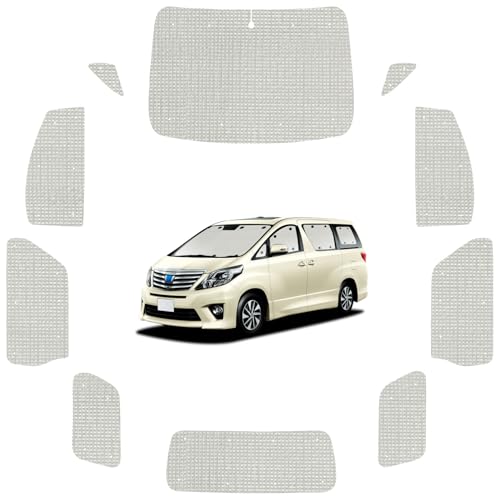 趣味職人 サンシェード クラフト シェード 車 アルファード 20系 ヴェルファイア 20系 専用 カーテン 車中泊 グッズ 対応 『09s-a009-sa』