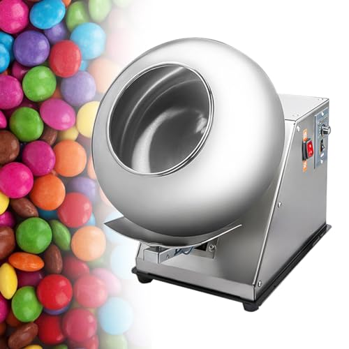Máquina para recubrir azúcar Máquina para recubrir azúcar, pequeña máquina comercial para moldear chocolate, bandeja para recubrir azúcar Máquina comercial pequeña para moldear chocolate de