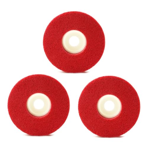 Disque abrasif en fibre de nylon 100mm dureté 9P pour finitions de haute précision