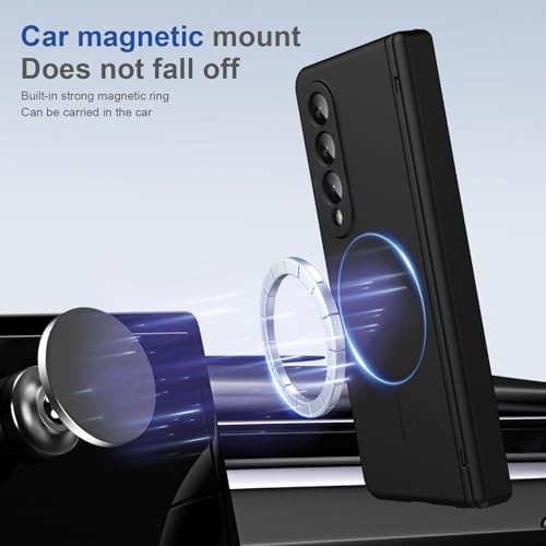 Coque protection écran Samsung Galaxy Z Fold3 silicone aimanté