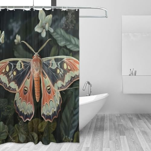 Rideau de douche imperméable et lavable pour baignoire moderne - 4