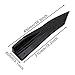 2Pcs Rear Bumper Lip Wrap Angle Diffuser Splitter Canard Spoiler Compatible for Ford Focus MK2 Mk2.5 MK3 Mk3.5 MK4 Mk 2 3 4 ST RS SE(Glossy Carbon)