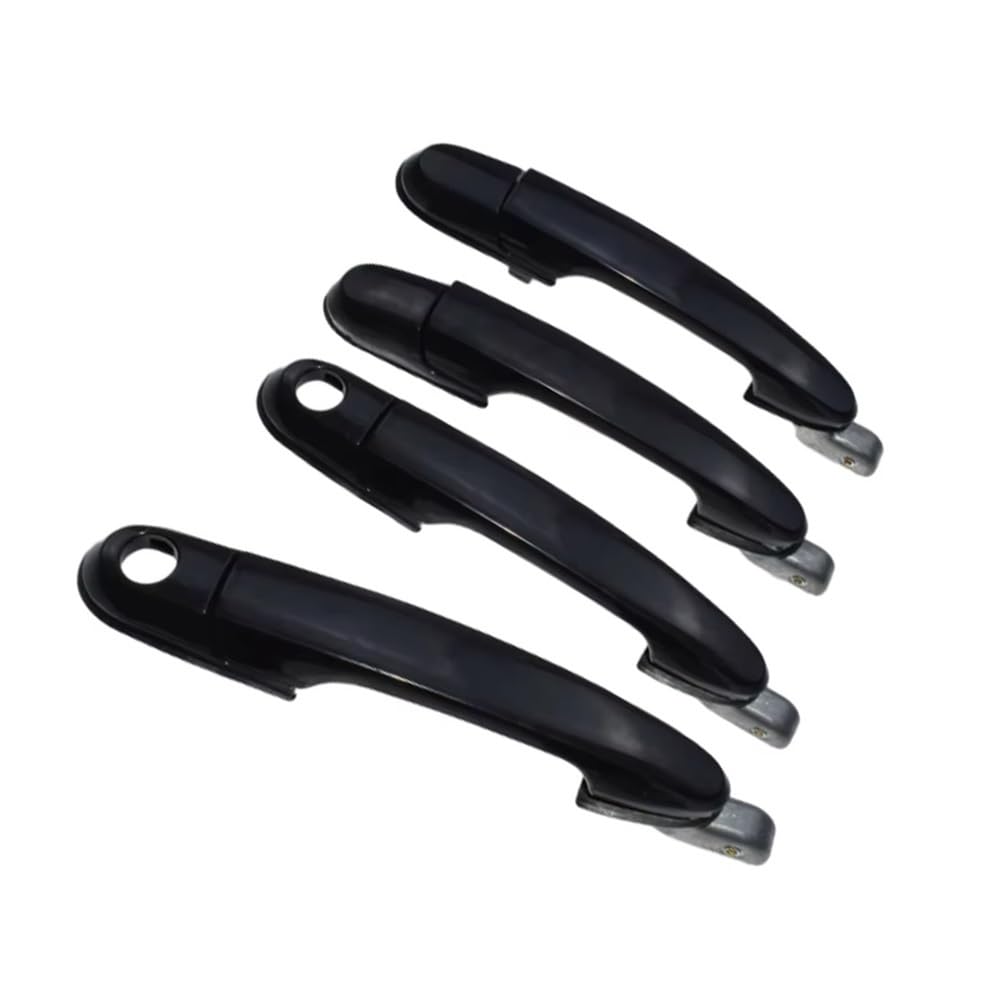 RAtsch Car Side Exterior Door Handle 4Pcs Car Exterior Door Handles for Tucson 2005-2009 82650-2E000 82660-2E000 83650-2E000 83660-2E000 Car Door Handles