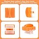 Papierschneidemaschine Ersatzklingen,Ersatzklingen Zubehör,8 Stück Papierschneiden,Ersatzklinge Für A4 Papierschneider,Orange (innerhalb 1,5 mm)