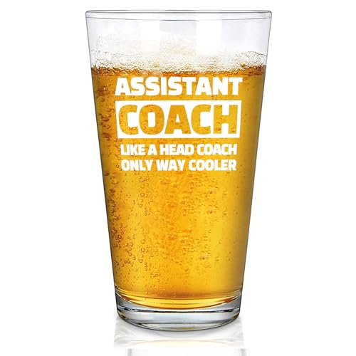 Panvola Assistant Coach Like A Head Coach Only Way Cooler Beer Glass Coach Gifts Basketball...