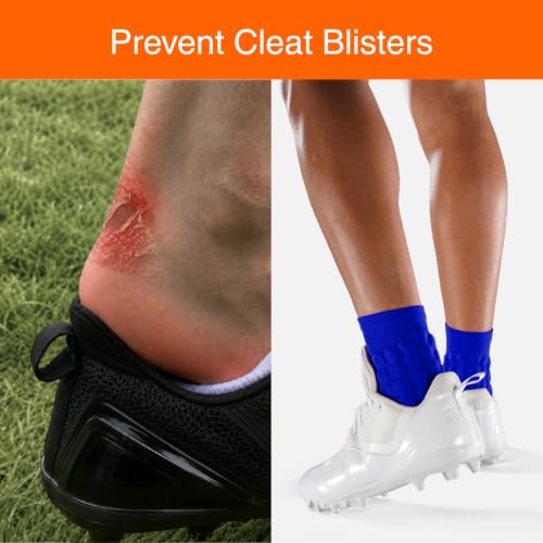 Image of SLEEFS Padded Football Socks for Anti-Blister and Cleat-Ready Fit