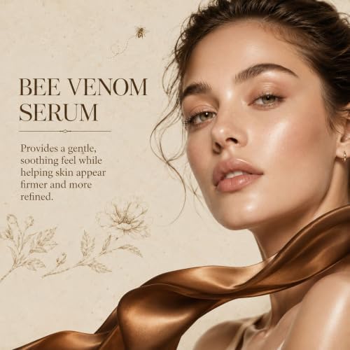 Bee Venom Face Serum with Centella & Hydrolyzed Collagen, 1 Fl Oz - 4