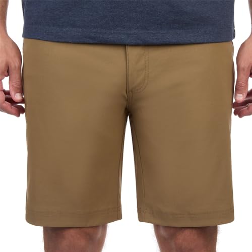 The American Outdoorsman Performance Stretch Water Repellent Ultimate Mens Hiking Shorts - UPF 50+ UV-Block, Five Pockets