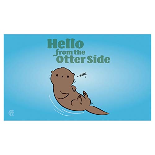 Hello From the Otter Side Play Mat