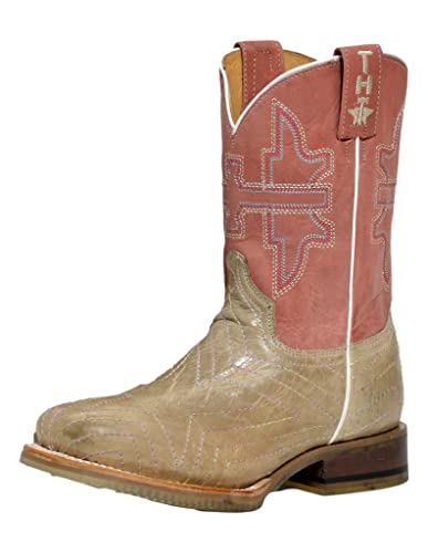 Tin Haul Western Boots Girls Rainbow 4 Youth Tan 14-119-0077-0891 TA