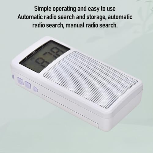 Radio Portátil Transistor con Pantalla LCD y Alarma miniatura 4